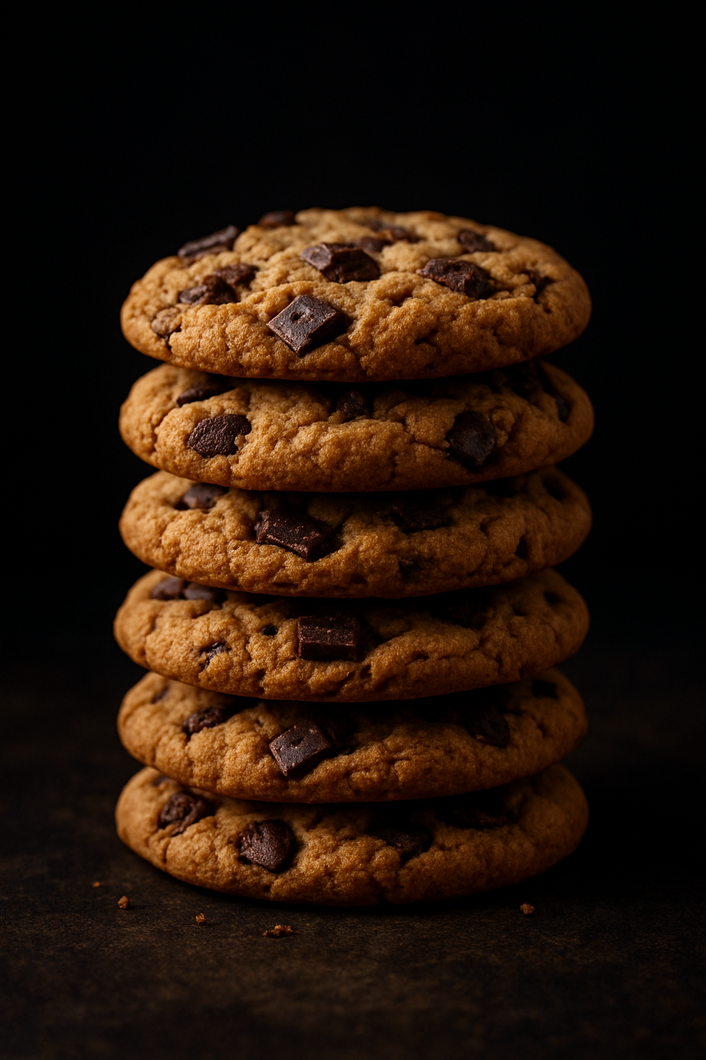 Chunky chocolate cookies