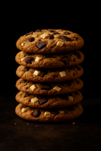 Chunky chocolate cookies