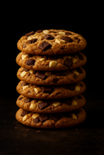 Chunky chocolate cookies